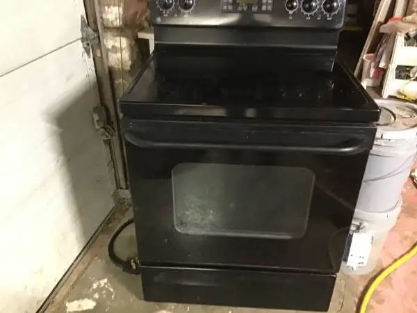 Ge 5 top electric rang