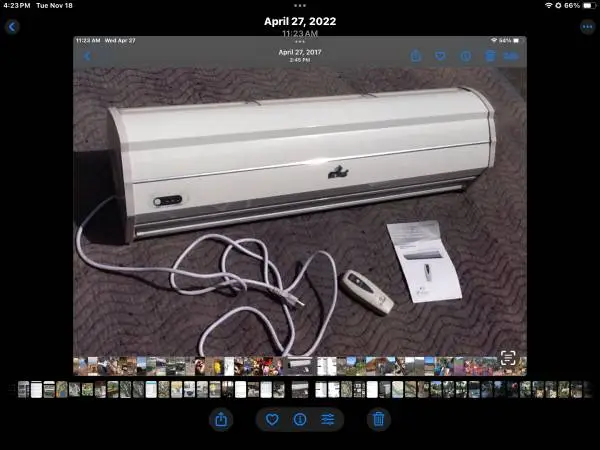 Air curtain, 36 door