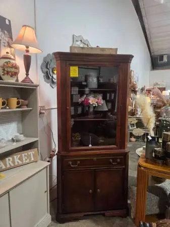 Vintage Corner Cabinet