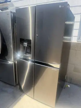 Black stainless steel lg door in door 4 door refrigerator
