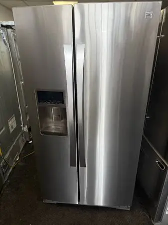 Kenmore Elite 2 doors stainless steel refrigerator and freezer
