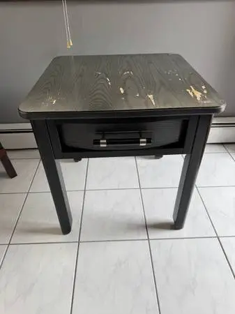 Household Wooden Table With Drawer
