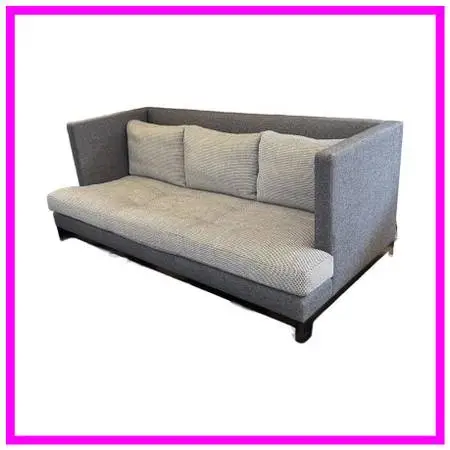 Jay Jeffers Bespoke Shelter Sofa, In The Style Of Milo Baughman