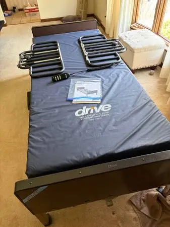 New hospital bed