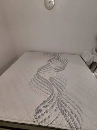 bed frame is gone but king Serta mattress is Available