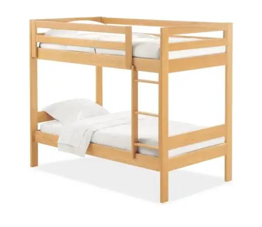 Twin bunk bed
