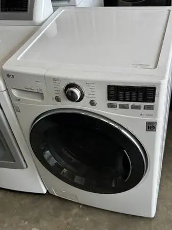 Front load LG washer high efficiency