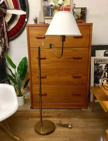 Vintage Casella Swing Arm Floor Lamp
