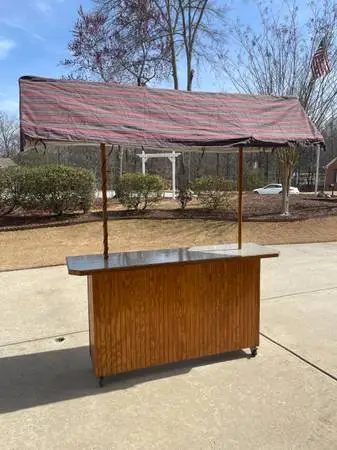 Tiki Style Patio Bar