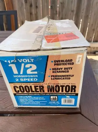 DIAL 2204 - 115 Volts 1/2 HP 2 Speed Evaporative Cooler Motor