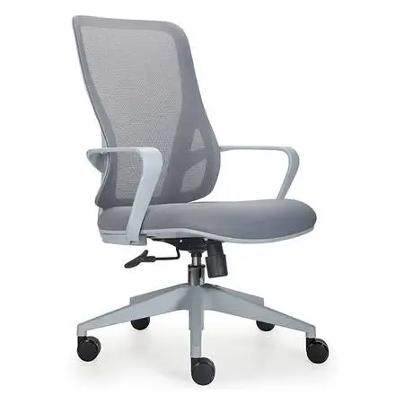 *300+ New Gray Mesh Back Padded Seat Office Desk Conference Chairs