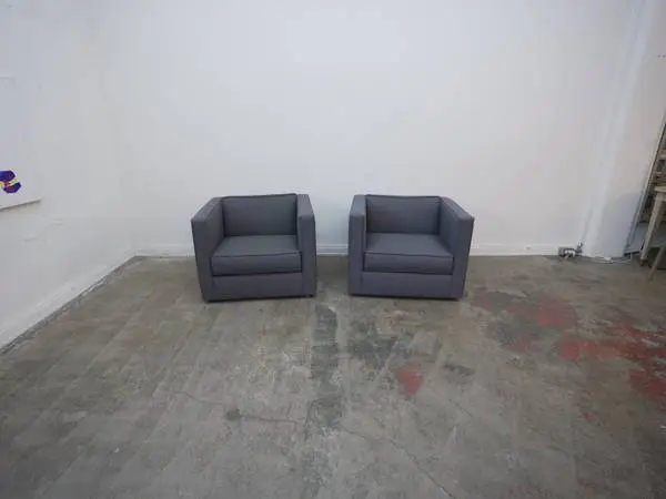 CB2 Club Lounge Chair (We Have 2) $399.00 34 W x 31 D x 26 H