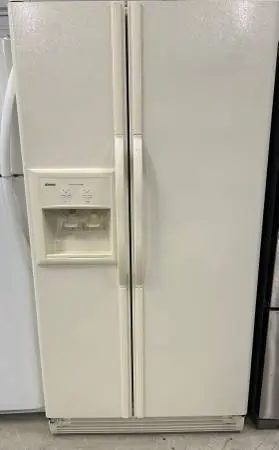 Kenmore Bisque Side by Side Fridge