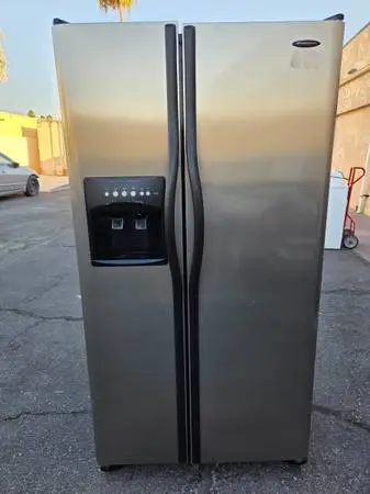 Frigidaire Refurbished stainless steel side by side