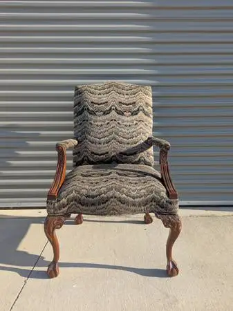Claw Foot Accent Chair