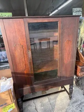 Antique Sheet Music Cabinet - Early 20th Century - On Casters