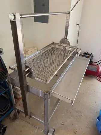 ALL Stainless Charcoal Grill with ADJ. Cooking Great