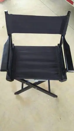 Gold Medal brand Directors Chair w/ Four matching Black Studio Chairs