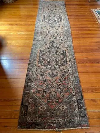 Hamadan Persian Oriental Rug Runner