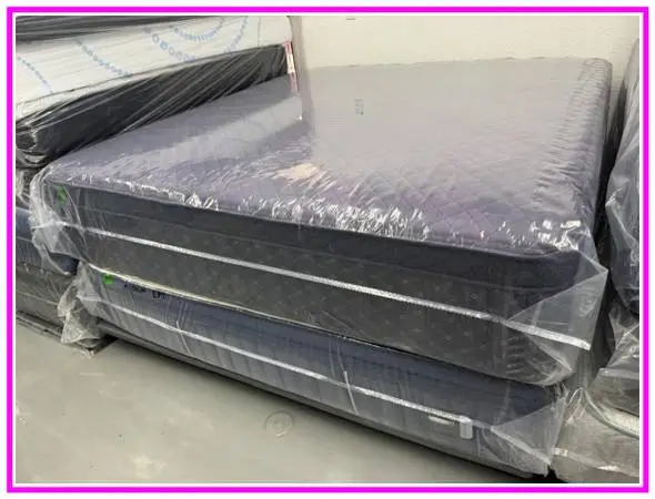 KING SIZE PURPLE REJUVENATE ROYALE MONARCH MATTRESS & BOX SPRINGS BED