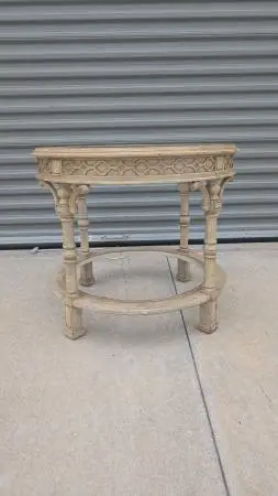 Solid Wood Vintage Side Table