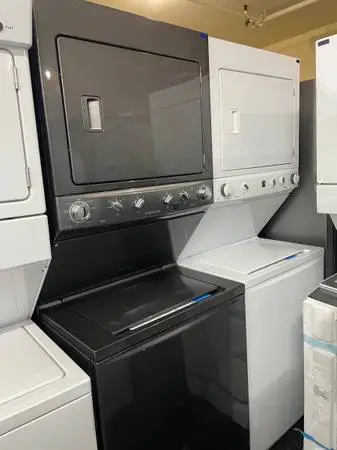 Frigidaire 27” Grey stackable Washer and Dryer Electric