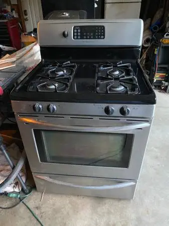 frigidaire gas stove stainless