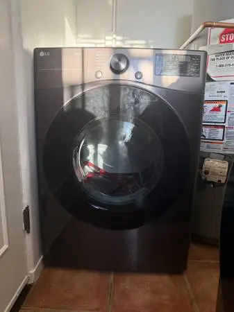 LG ThinQ Front-Load Electric Dryer