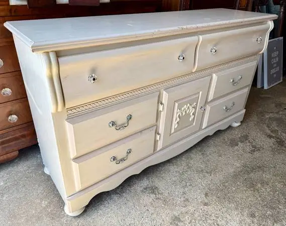 Sugar & Spice 6 Drawer Double Dresser