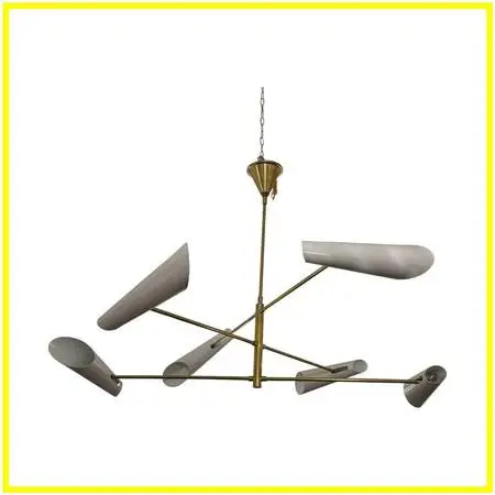 New Aerin Franca Pivoting Chandelier, Large