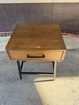 nightstand with drawer