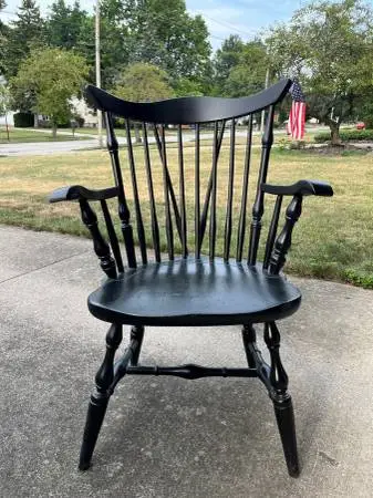 For SALE: Windsor Chair – Painted Black – $15.00