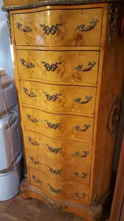 Dresser made in Egypt Tall seven drawer