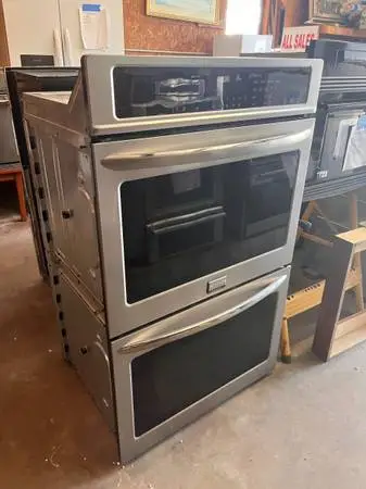 30W SS Frigidaire Double Wall Oven Convection Model #FGET3065PFC Used