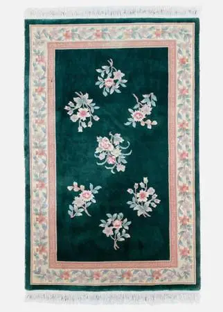 ART DECO HAND KNOTTED RUG – 5.7 x 8.9