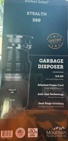 Garbage disposal NEW