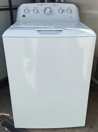 Clean & Tested GE 4.5 Cu Ft Top-Load Washer White — $250