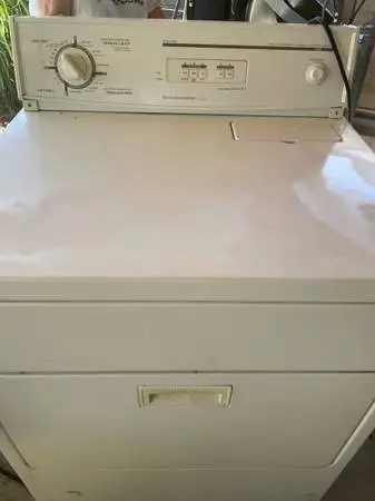 KitchenAid gas dryer