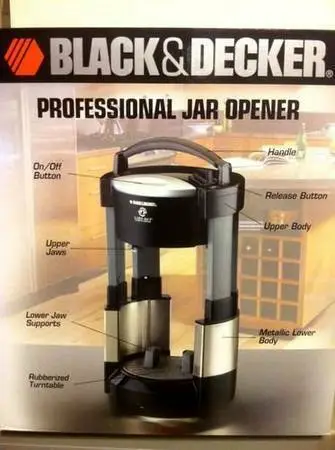 Black and Decker New Electric Jar Opener