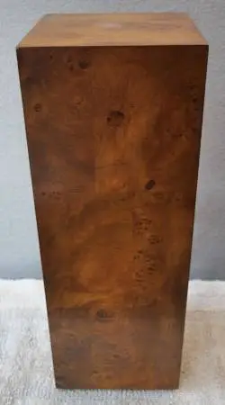 Custom-Made Birds Eye Maple & Pine Wood Stand for Art / Plants / Etc.