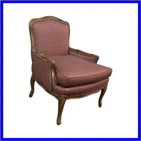 French Country Louis Xv Style Bergère Chair