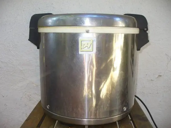 HUGE Commercial Rice Warmer Tar Hong Brand Stainless Steel 50-Cups