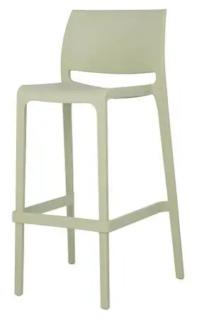 2 Counter Stools - Stackable Resin