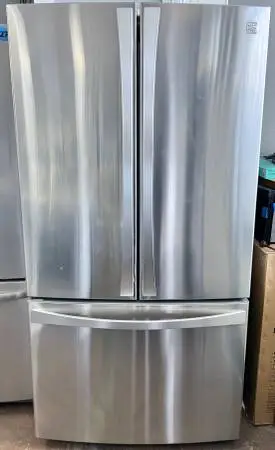 Kenmore French Door Refrigerator Full Size Stainless Steel 36 Inch