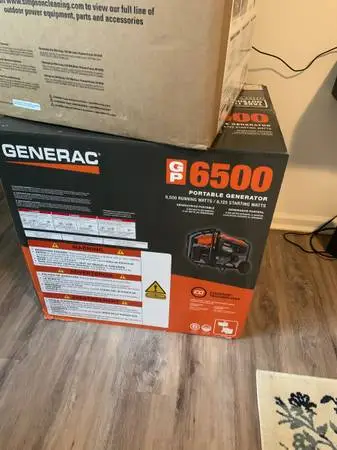 6500 watts generator