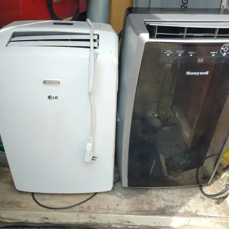 Air conditioners,10k btu indoor use, Honeywell and LG, $215 each