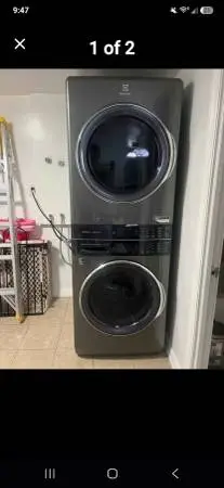 Eletric washer and dryer