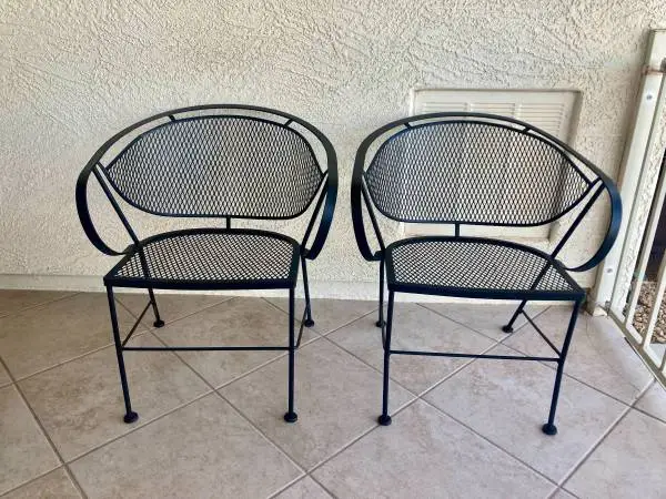 2 Vintage Patio Chairs