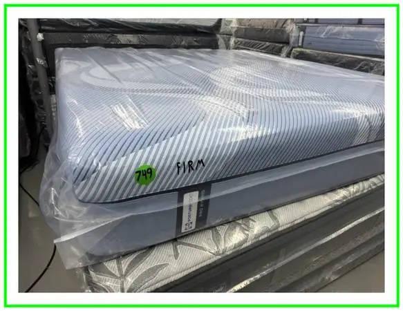 King Size Sealy Posturepedic Pro Hybrid Mattress & Boxes Bed Set