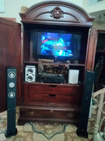 Tall Samsung Entertainment Center